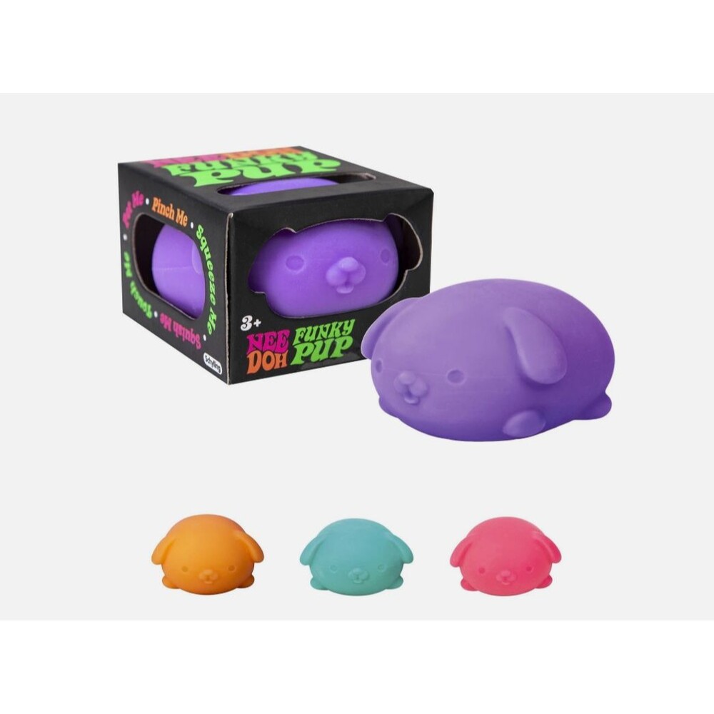 Needoh Funky Pup Purple Toy